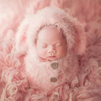 Pink Infant Photography Outfits Newborn Photography Accessories Baby mohair Dog Hat Sleeping bag Costume for Photo Shooting
Pink Infant Photography Outfits Newborn Photography Accessories Baby mohair Dog Hat Sleeping bag Costume for Photo Shooting