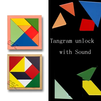 Game props Tools Tangram unlock and Sound game Reality Room Escape props puzzles open lock electronic tool
Game props Tools Tangram unlock and Sound game Reality Room Escape props puzzles open lock electronic tool