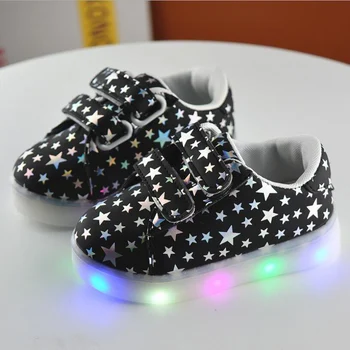 Baby Children LED Shoes for Girls Boys Light Shoes 2019 New Kids Casual Flash Leather Shoes Toddler Girls Pink Black Sneakers
Baby Children LED Shoes for Girls Boys Light Shoes 2019 New Kids Casual Flash Leather Shoes Toddler Girls Pink Black Sneakers