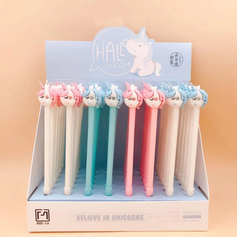 4 Pcs/set Kawaii Animal Unicorn Doughnut Donut Silicone Gel Pens Black Ink Signature Pens School Office Stationery Gifts
4 Pcs/set Kawaii Animal Unicorn Doughnut Donut Silicone Gel Pens Black Ink Signature Pens School Office Stationery Gifts
