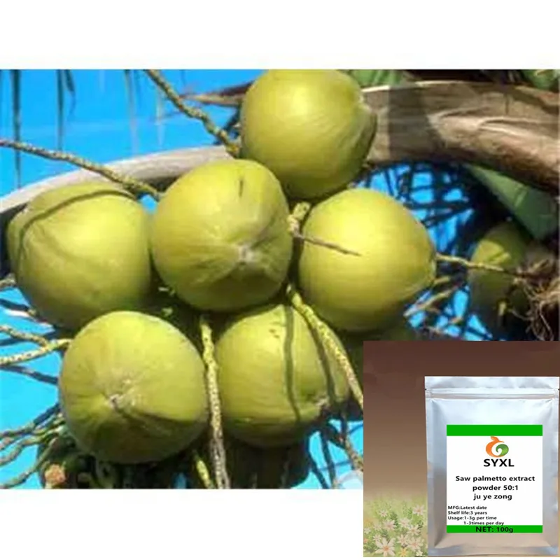 100g-1000g Male health care products Saw palmetto extract Powder Saw palmetto extract 50:1 ju ye zong
100g-1000g Male health care products Saw palmetto extract Powder Saw palmetto extract 50:1 ju ye zong