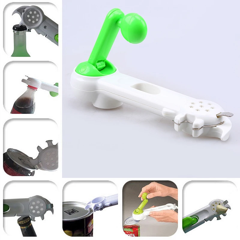 WHISM Creative 7 in 1 Multifunction Can Opener Beer Bottle Opener Super Good Jar Beer Opener Kitchen Tool
WHISM Creative 7 in 1 Multifunction Can Opener Beer Bottle Opener Super Good Jar Beer Opener Kitchen Tool