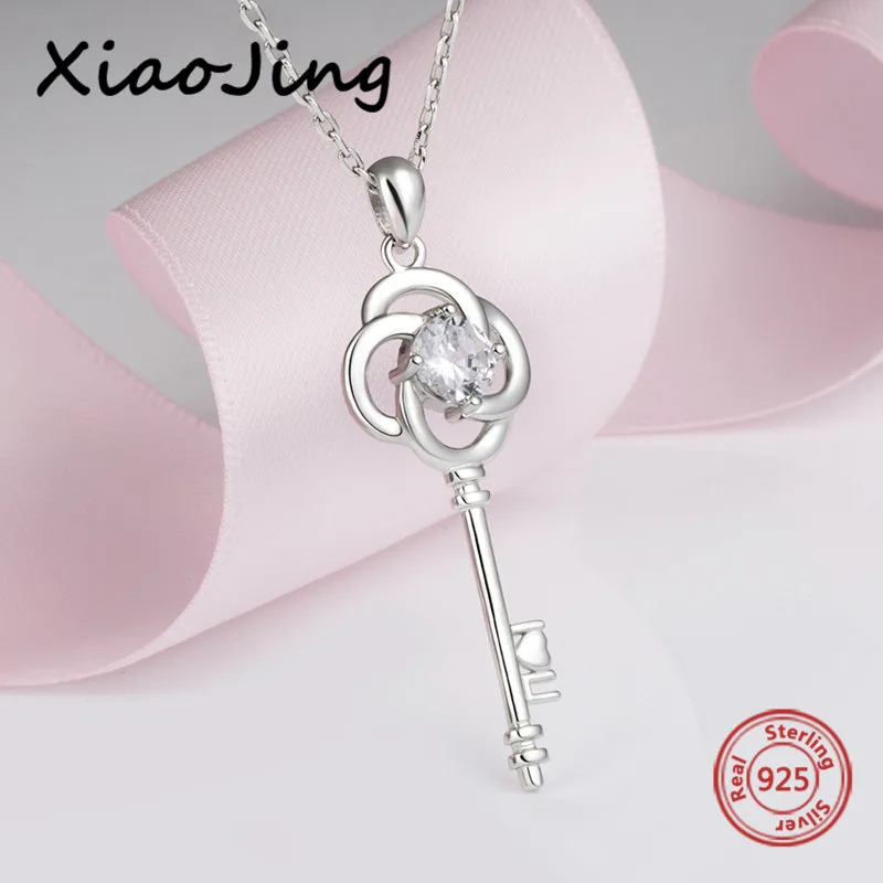 2018 new design original 925 sterling silver key pendant chain necklace with crystal CZ diy fashion jewelry making women gifts
2018 new design original 925 sterling silver key pendant chain necklace with crystal CZ diy fashion jewelry making women gifts