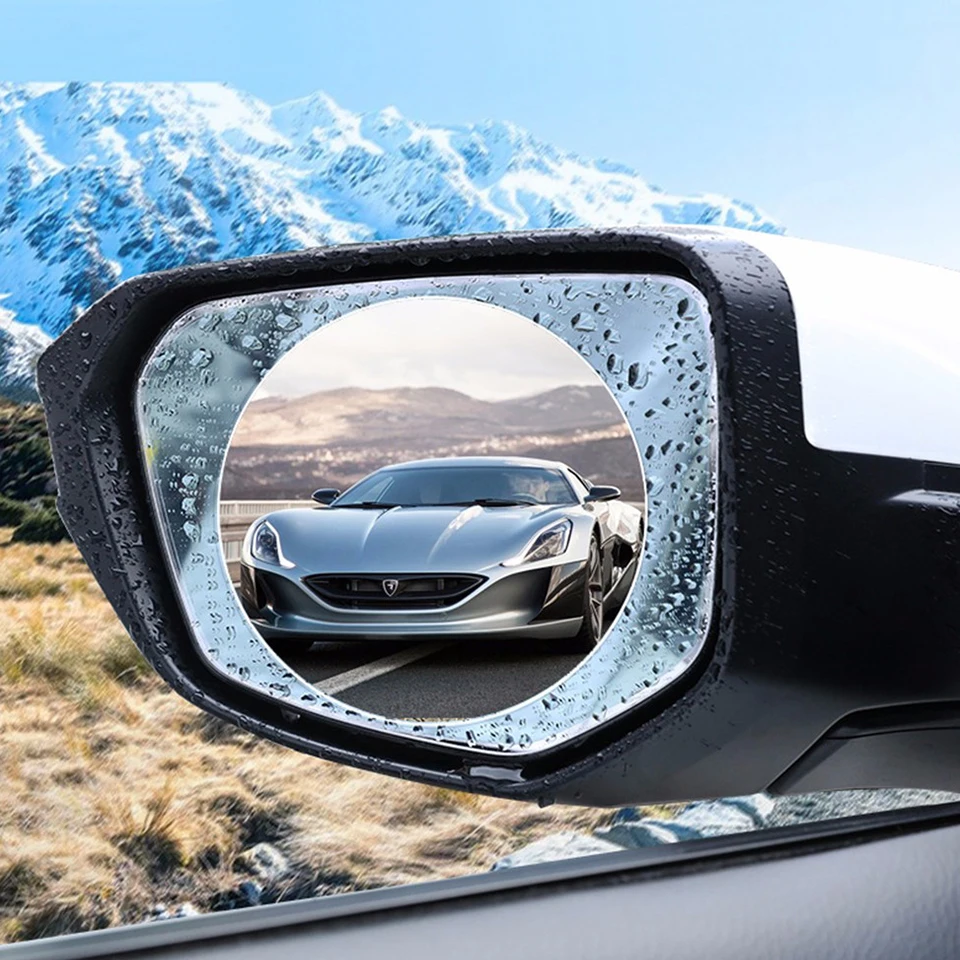 Car Anti Fog Sticker Car Rearview Mirror Film Car Mirror Membrane Anti-glare Waterproof Rainproof Window Clear Film 2PCS/Set
Car Anti Fog Sticker Car Rearview Mirror Film Car Mirror Membrane Anti-glare Waterproof Rainproof Window Clear Film 2PCS/Set