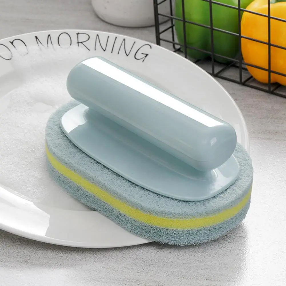Home Bathroom Cleaning Sponge Brush Bathtub Tile Cleaning Washing Sponge Handle Brush Kitchen Supply Hot
Home Bathroom Cleaning Sponge Brush Bathtub Tile Cleaning Washing Sponge Handle Brush Kitchen Supply Hot