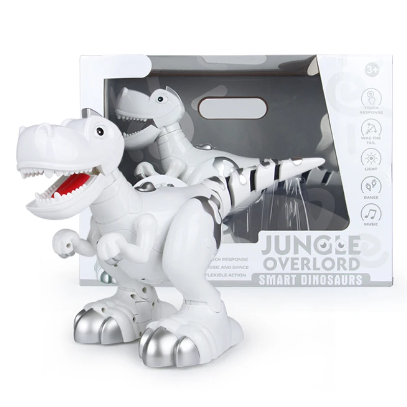 Educational Animatronic Electric Walk Dinosaur Inductive Toy 908C Touch Sensing Interactive Dinosaur with Dancing And Music
Educational Animatronic Electric Walk Dinosaur Inductive Toy 908C Touch Sensing Interactive Dinosaur with Dancing And Music