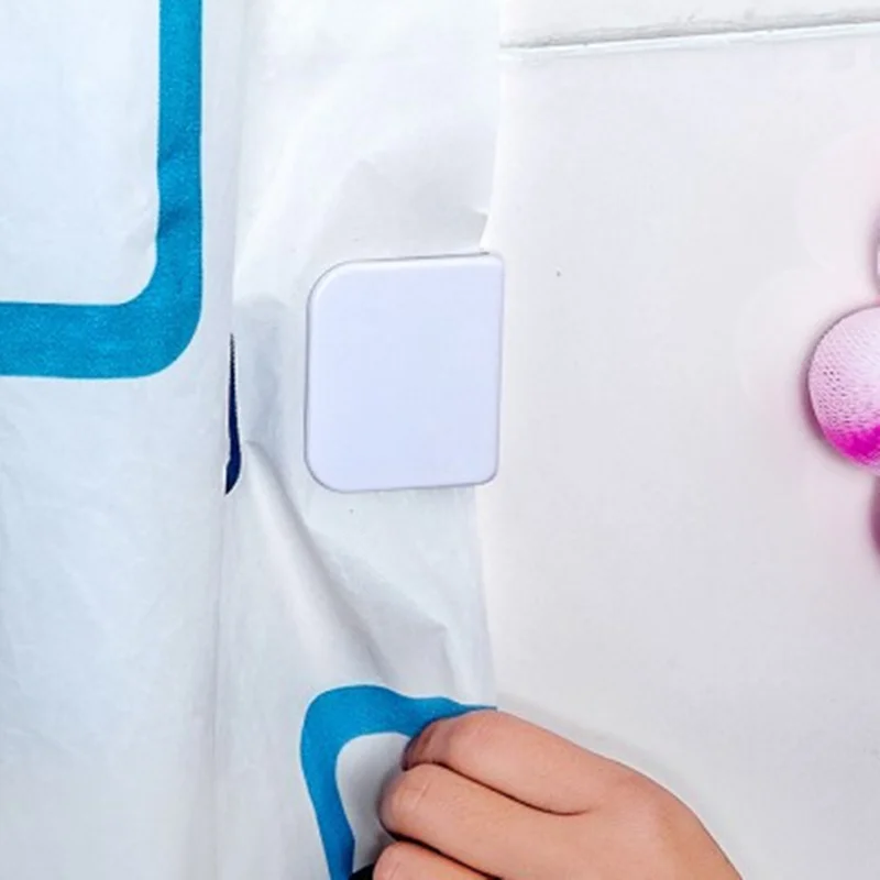 1set bathroom curtain buckle shower curtain clip viscose dodechedron Wind fixed hook Seamless sticky hooks 
1set bathroom curtain buckle shower curtain clip viscose dodechedron Wind fixed hook Seamless sticky hooks