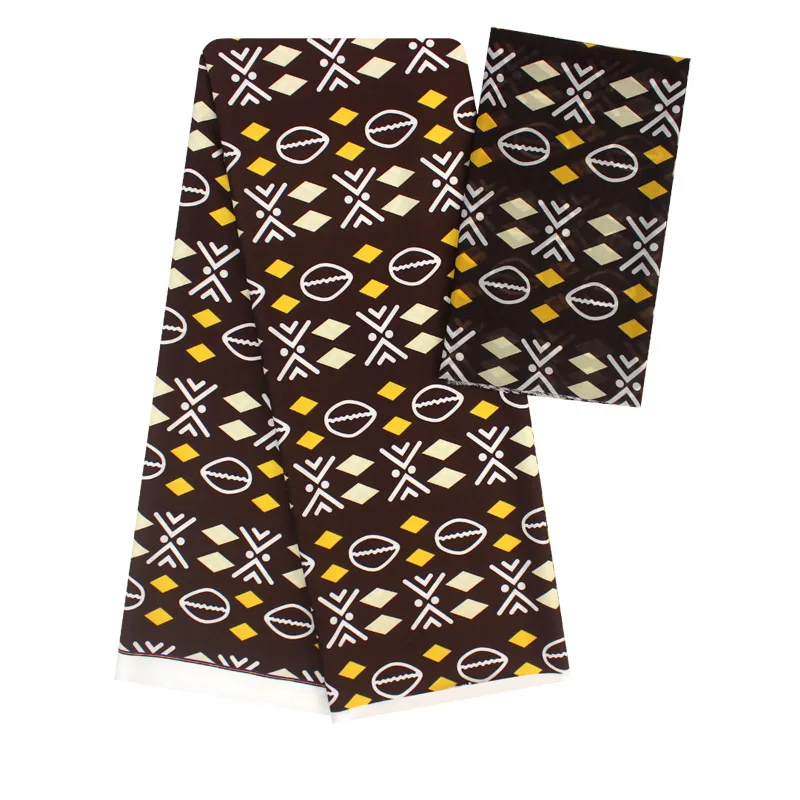 New Style African Wax Imitated Silk Fabric Ankara 2019 satin fabric 4 +2 yards fabric For Wedding Dress Y90405-1
New Style African Wax Imitated Silk Fabric Ankara 2019 satin fabric 4 +2 yards fabric For Wedding Dress Y90405-1