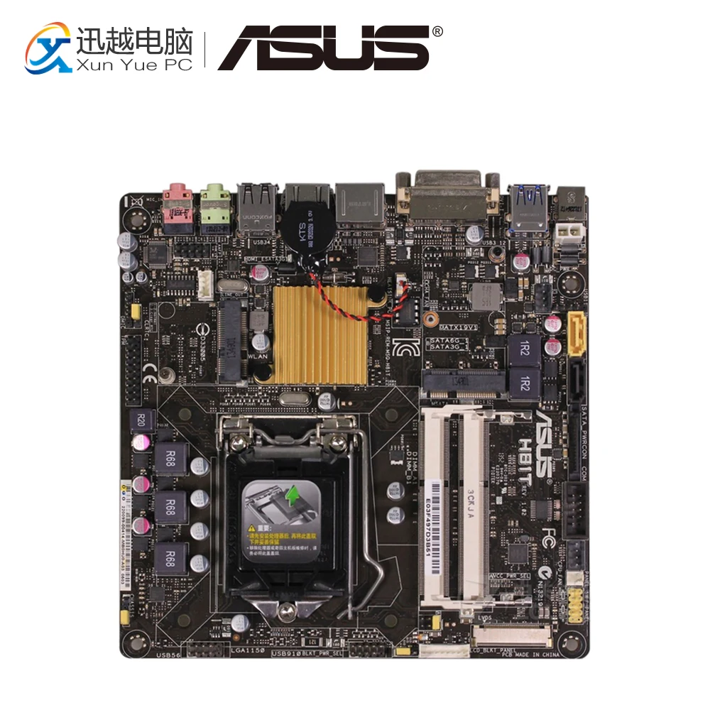 Asus H81T Desktop Motherboard H81 Socket LGA 1150 i7 i5 i3 DDR3 16G SATA3 UBS3.0 Thin Mini-ITX
Asus H81T Desktop Motherboard H81 Socket LGA 1150 i7 i5 i3 DDR3 16G SATA3 UBS3.0 Thin Mini-ITX