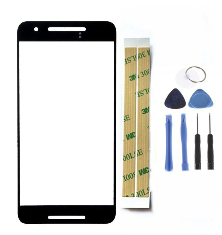 Запасные части экрана телефона для Huawei Nexus 6P передняя внешняя стеклянная крышка