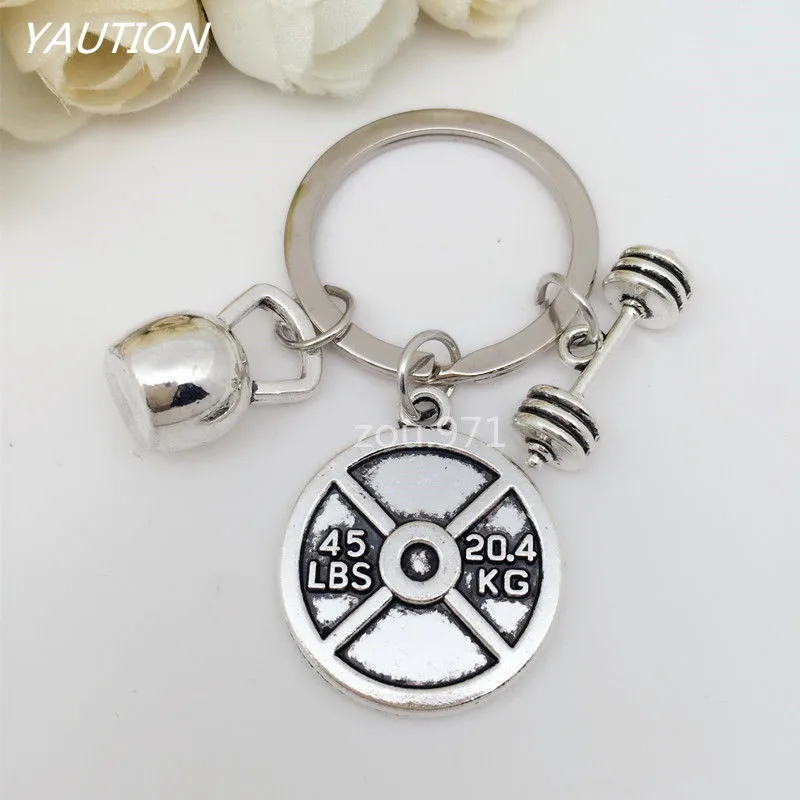 1Pcs 45lbs WEIGHT & barbell &Kettlebell Keychain * Fitness Crossfit Bodybuilding Gym
1Pcs 45lbs WEIGHT & barbell &Kettlebell Keychain * Fitness Crossfit Bodybuilding Gym