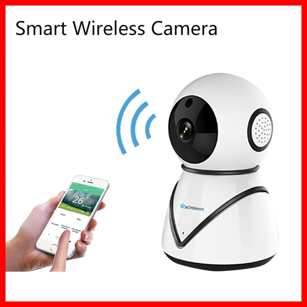 Главная IP камера 1 0 MP 720P HD видеоняни и радионяни ночное видение контролируется