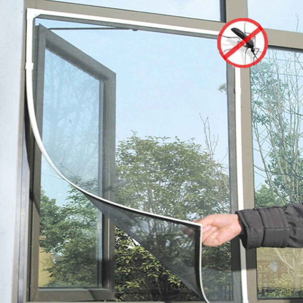 Anti-Insect Fly Bug Mosquito Door Net Mesh Screen Protector Door Window Net Mesh Fly Bug Curtain Fly Screen 150X130 cm
Anti-Insect Fly Bug Mosquito Door Net Mesh Screen Protector Door Window Net Mesh Fly Bug Curtain Fly Screen 150X130 cm