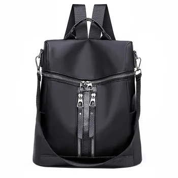 2019 Casual Backpack Women Black Oxford School Bags for Teenagers Girls Waterproof Nylon High Quality Travel Backpack Female
2019 Casual Backpack Women Black Oxford School Bags for Teenagers Girls Waterproof Nylon High Quality Travel Backpack Female