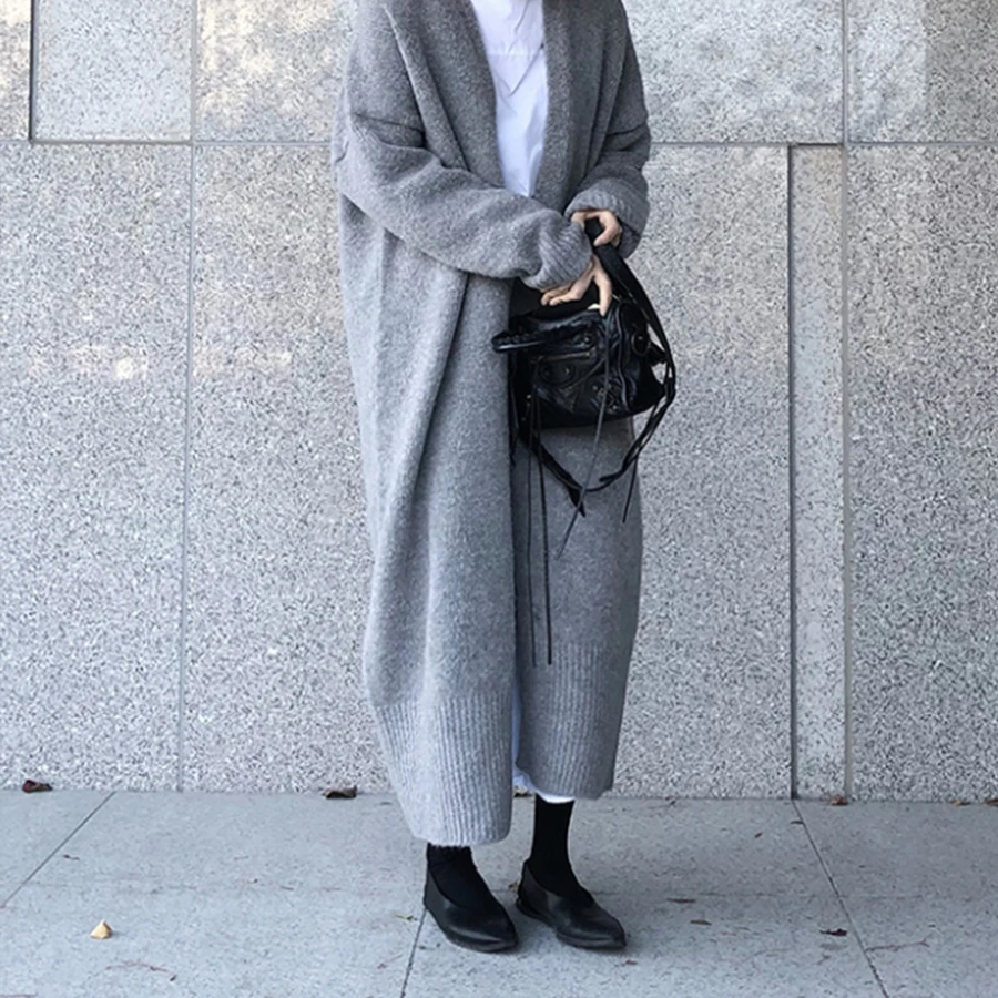 Loose Casual Long Sweater Slim Oversized Cardigans Sweater Ladies Autumn Winter Warm Fashion Plus Size Solid Sweaters Female
Loose Casual Long Sweater Slim Oversized Cardigans Sweater Ladies Autumn Winter Warm Fashion Plus Size Solid Sweaters Female