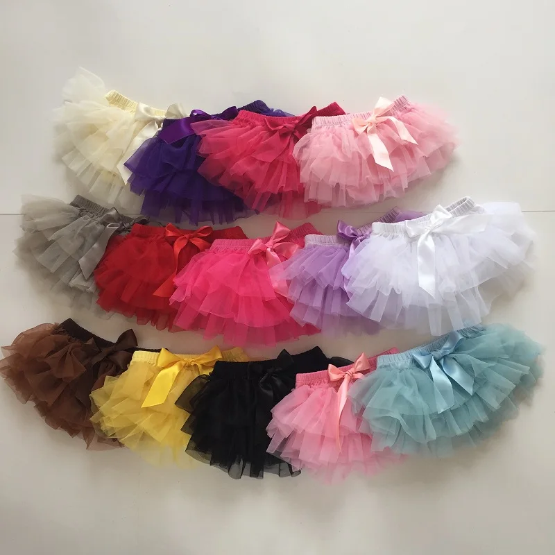 

Baby Bloomers Girls Cotton Ruffle Chiffon Diaper Cover Summer Newborn Tutu Ruffled Panties Baby Girls Infant Cotton Baby Short