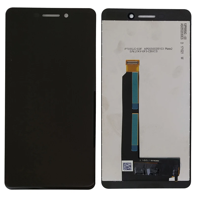 LCD For Nokia 6 2018 6.1 TA-1043 TA-1045 TA-1050 TA-1054 TA-1068 LCD Display+Touch Screen Digitizer Assembly Replacement Parts 
LCD For Nokia 6 2018 6.1 TA-1043 TA-1045 TA-1050 TA-1054 TA-1068 LCD Display+Touch Screen Digitizer Assembly Replacement Parts