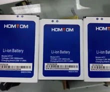 PER HOMTOM HT17 pro HT3 HT7 pro 3000 mah batteria Ricaricabile Li-Ion Built-In batteria ai polimeri di litio del telefono mobile(China)