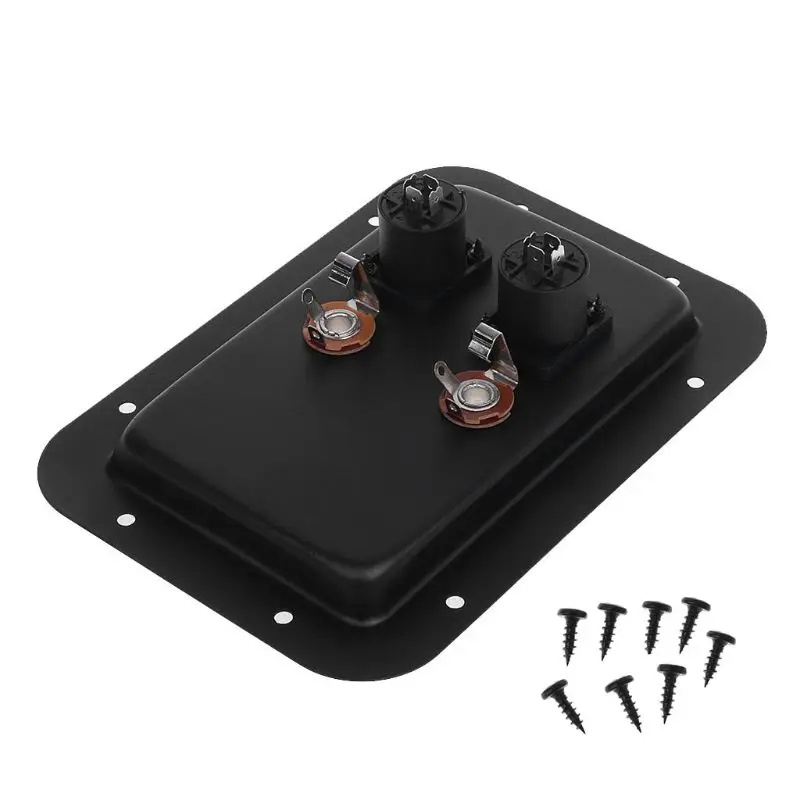 Junction Box 4-Core Socket Jack Plate Terminal Binding Post Dual Speakon Input PA DJ Speaker Cabinet
Junction Box 4-Core Socket Jack Plate Terminal Binding Post Dual Speakon Input PA DJ Speaker Cabinet