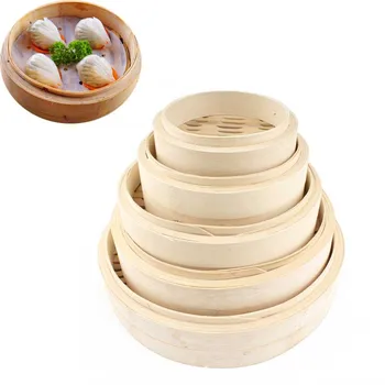 Bamboo Steamer Decating Round Steamer Steaming Rack Dumpling Bread Steamer Basket 1-Layer Chinese Food Cookware Kitchenware Tool
Bamboo Steamer Decating Round Steamer Steaming Rack Dumpling Bread Steamer Basket 1-Layer Chinese Food Cookware Kitchenware Tool