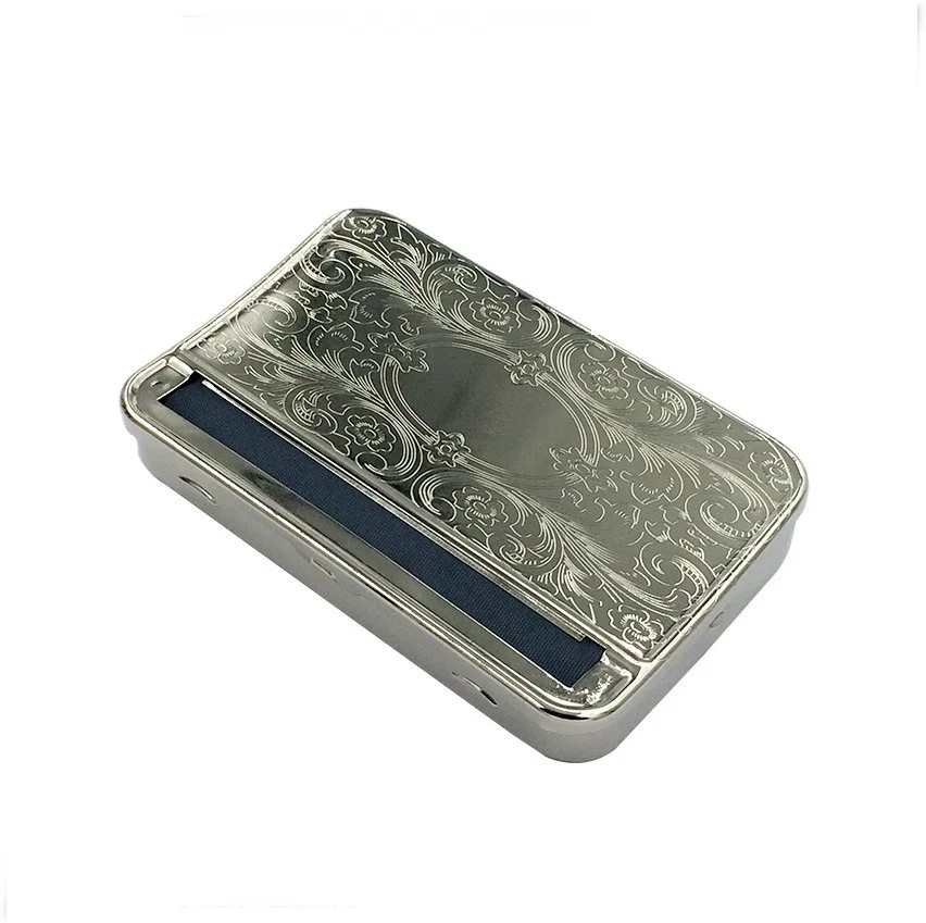 5pcs/lot 110MM Silver Automatic Metal Rolling Machine Case Box for 110mm KING SIZE papers Cigarette Maker hand Roller Handroller
5pcs/lot 110MM Silver Automatic Metal Rolling Machine Case Box for 110mm KING SIZE papers Cigarette Maker hand Roller Handroller