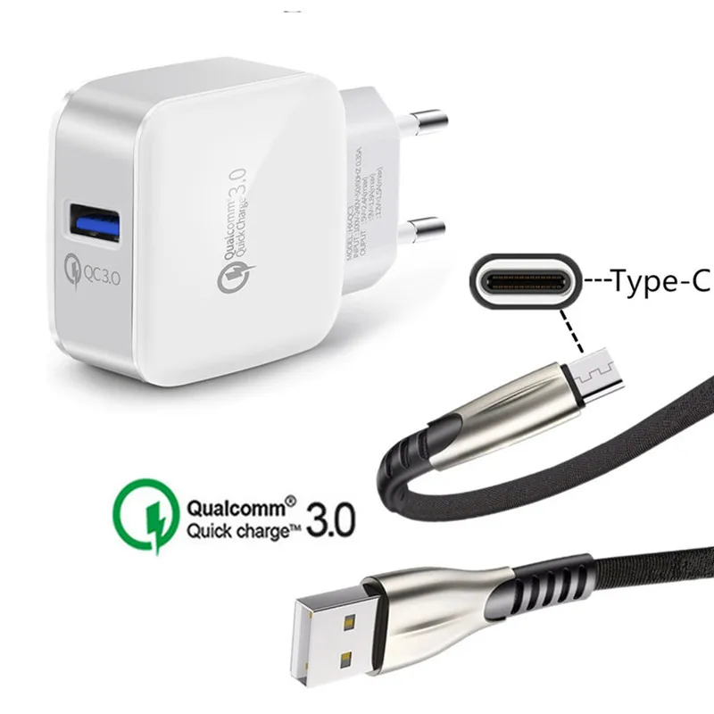 Type C Quick Charge Wire For Samsung galaxy Tab A 10.5 S8 A20E A50 A70 M40 ZTE Axon 7 9 Nubia Z17 Mini QC 3.0 Fast Phone Charger
Type C Quick Charge Wire For Samsung galaxy Tab A 10.5 S8 A20E A50 A70 M40 ZTE Axon 7 9 Nubia Z17 Mini QC 3.0 Fast Phone Charger
