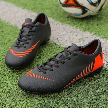 Turf Indoor Men Soccer Shoes Kids Cleats Training Football Boots High Ankle Sport Sneakers Long Spike Sport Shoes Men Sneakers
Turf Indoor Men Soccer Shoes Kids Cleats Training Football Boots High Ankle Sport Sneakers Long Spike Sport Shoes Men Sneakers