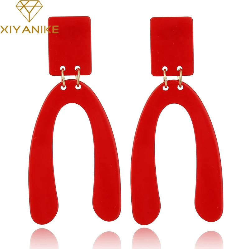 XIYANIKE New Fashion Women Trendy Geometry Round Acrylic Vintage Statement Drop Earrings for Women Jewelry Accessories E1408
XIYANIKE New Fashion Women Trendy Geometry Round Acrylic Vintage Statement Drop Earrings for Women Jewelry Accessories E1408