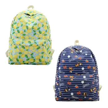 Preppy Chic Women Canvas Backpack Lemon Printing Backpack School Bags for Teenage Girls Travel Bag Rucksack Mochilas Feminina
Preppy Chic Women Canvas Backpack Lemon Printing Backpack School Bags for Teenage Girls Travel Bag Rucksack Mochilas Feminina