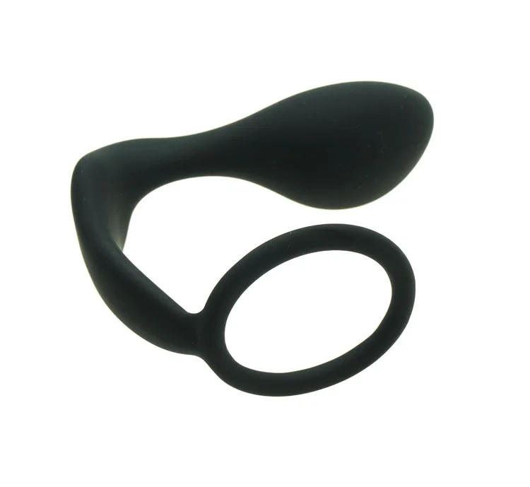 Prostata Massage With A Cock Rings For Time Delay Butt Plug For G-Point Stimulate Anal Sex Toys