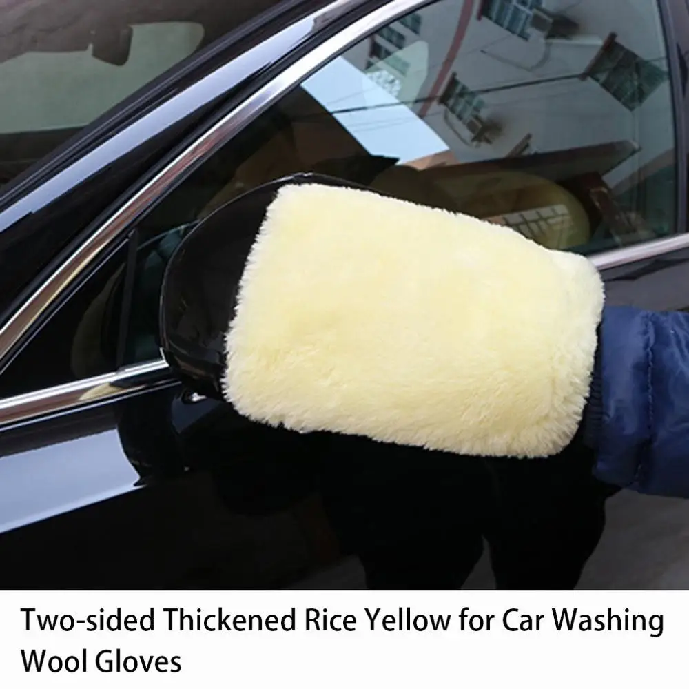 Car Wash Wool Gloves Wool Velvet Waxing Thick Double-Sided Gloves Car Cleaning Tools Cleaning Supplies
Car Wash Wool Gloves Wool Velvet Waxing Thick Double-Sided Gloves Car Cleaning Tools Cleaning Supplies