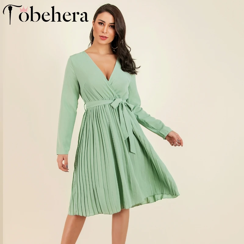 Glamaker Black v neck casual draped elegant midi dress Summer long sleeve sashes party dress Female high waist loose green dress
Glamaker Black v neck casual draped elegant midi dress Summer long sleeve sashes party dress Female high waist loose green dress