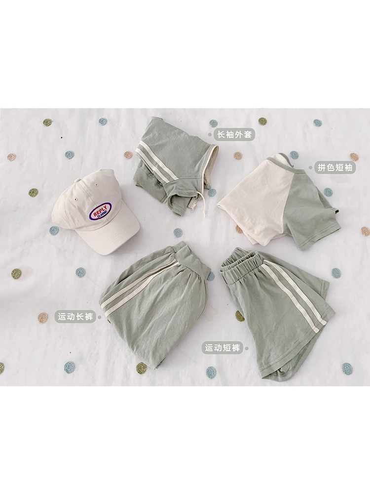 Girls Summer Clothes 2019 New Kids Summer Girls Sports Fashion One Piece Short Sleeved Tops + Kids Girl Loose Trousers/shorts
Girls Summer Clothes 2019 New Kids Summer Girls Sports Fashion One Piece Short Sleeved Tops + Kids Girl Loose Trousers/shorts