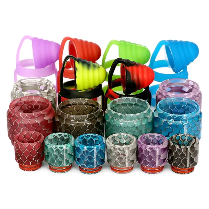 Snake Skin Resin Cobra Drip Tip Connector Replacement Bulb Tube for SMOK TFV12 Prince Tank Atomizer Fit Mag
Snake Skin Resin Cobra Drip Tip Connector Replacement Bulb Tube for SMOK TFV12 Prince Tank Atomizer Fit Mag