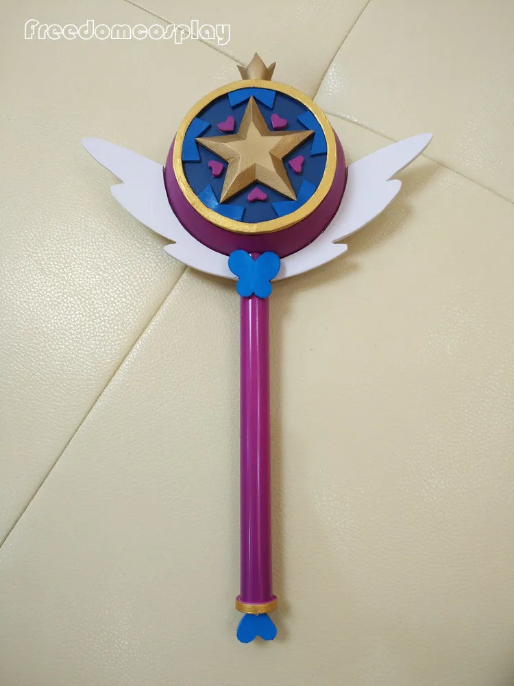 Star vs. The Forces of Evil Princess Star Butterfly Cosplay Magic Stick Wand Staves Accessorie Prop
Star vs. The Forces of Evil Princess Star Butterfly Cosplay Magic Stick Wand Staves Accessorie Prop