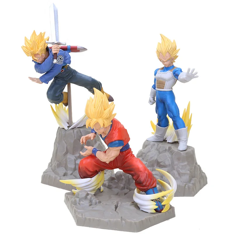 New Dragon Ball Fighter Super Saiyan Son Goku Vegeta Trunks Figure Absolute Perfection Anime DBZ APF Collection Model Toys
New Dragon Ball Fighter Super Saiyan Son Goku Vegeta Trunks Figure Absolute Perfection Anime DBZ APF Collection Model Toys