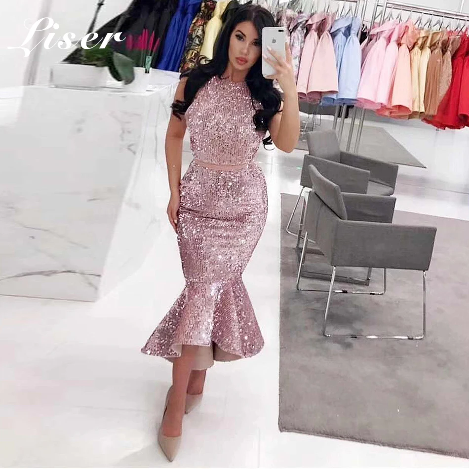 Liser 2019 New Spring Women Dress Halter Neck Sequined Dress Sexy Bodycon Elegant Celebrity Party Black Pink Dresses Vestidos
Liser 2019 New Spring Women Dress Halter Neck Sequined Dress Sexy Bodycon Elegant Celebrity Party Black Pink Dresses Vestidos