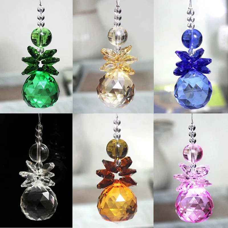 1 PCs Crystal Suncatcher Hanging Pendant Angel Handmade Ornament Wedding Decor Rainbow Maker Prisms Home Fengshui Decoration
1 PCs Crystal Suncatcher Hanging Pendant Angel Handmade Ornament Wedding Decor Rainbow Maker Prisms Home Fengshui Decoration
