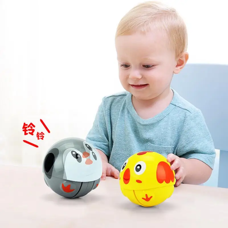 7cm Mini Animal Running Ball Tumbler Toy for Baby Rattle with Sound Educational Funny Run Tumble Toys for Child Gift
7cm Mini Animal Running Ball Tumbler Toy for Baby Rattle with Sound Educational Funny Run Tumble Toys for Child Gift
