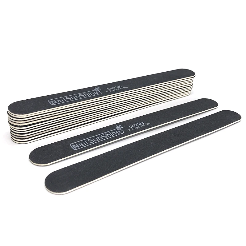 20 Pcs/Lot Black Sandpaper Sanding Nails File 240/320 Wooden Files For Manicure Buffs Buffing Nail Care Tools Accessories Set
20 Pcs/Lot Black Sandpaper Sanding Nails File 240/320 Wooden Files For Manicure Buffs Buffing Nail Care Tools Accessories Set