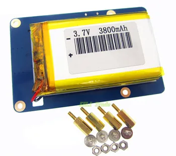 Lithium Battery Pack Expansion Board Power Supply with Switch for Raspberry Pi 3,2 Model B,1 Model B+
Lithium Battery Pack Expansion Board Power Supply with Switch for Raspberry Pi 3,2 Model B,1 Model B+