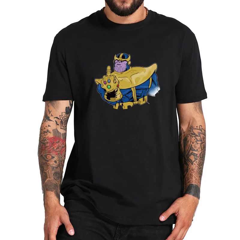 Titan Thanos Tshirt Unisex 2018 Superhero Newest Summer Tee shirt 100% Cotton Fashion T Shirt Standard EU Size
Titan Thanos Tshirt Unisex 2018 Superhero Newest Summer Tee shirt 100% Cotton Fashion T Shirt Standard EU Size
