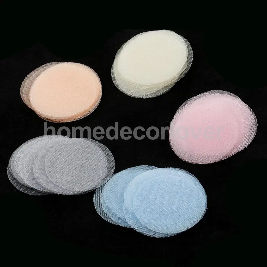 100pcs Round Pieces Tulle Chiffon Embellishment for DIY Hair Accessories Crafts 4cm
100pcs Round Pieces Tulle Chiffon Embellishment for DIY Hair Accessories Crafts 4cm