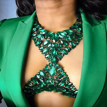 Girlgo 2019 New Summer Crystal Long Luxury Body Necklaces Handmade Sexy Jewelry For Women Charm Trendy Gem Necklaces Bijoux Ins
Girlgo 2019 New Summer Crystal Long Luxury Body Necklaces Handmade Sexy Jewelry For Women Charm Trendy Gem Necklaces Bijoux Ins