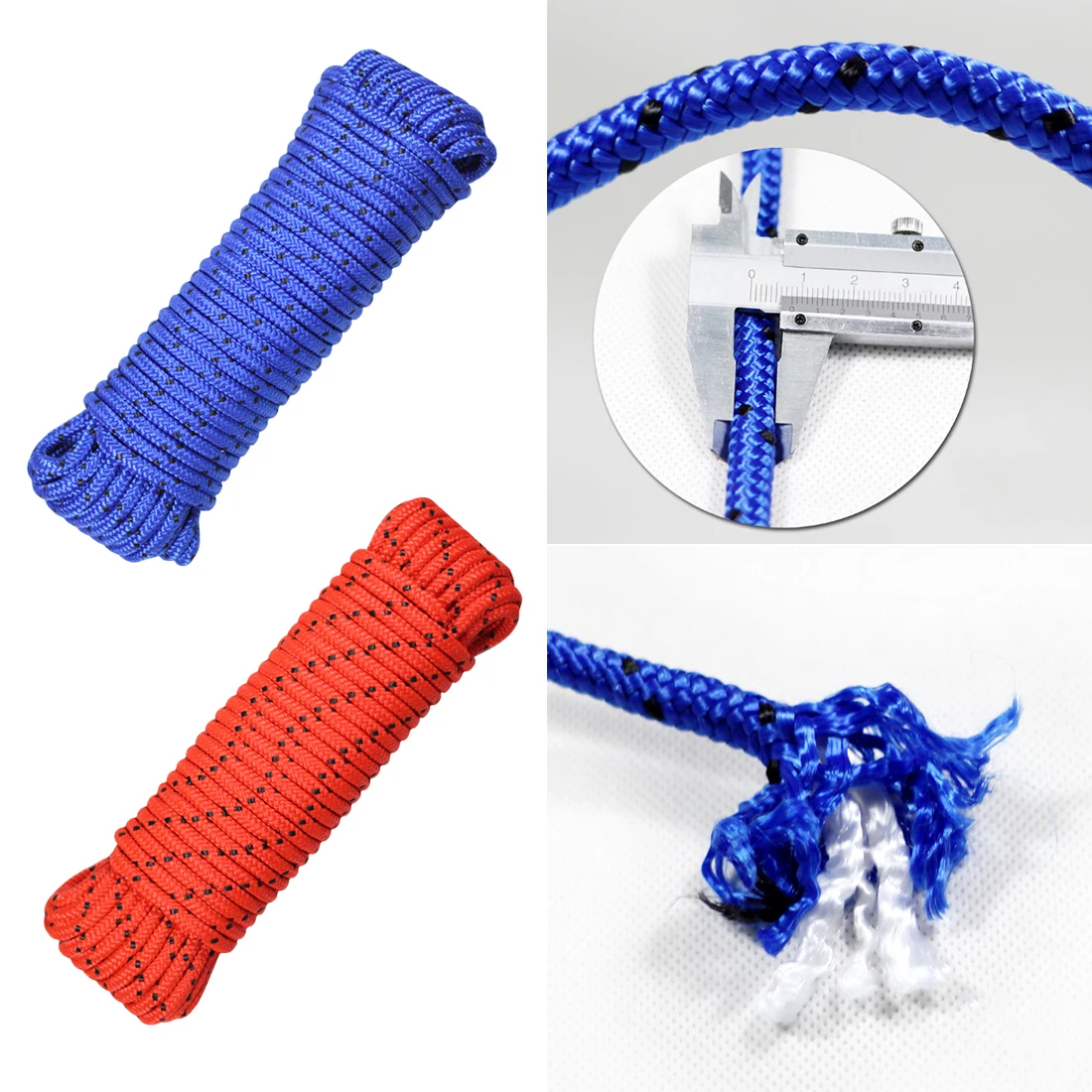 Brand New 20M Outdoor Rock Climbing Rope 8mm Diameter High Strength Survival Safety Rope Cord String kamp malzemeleri
Brand New 20M Outdoor Rock Climbing Rope 8mm Diameter High Strength Survival Safety Rope Cord String kamp malzemeleri