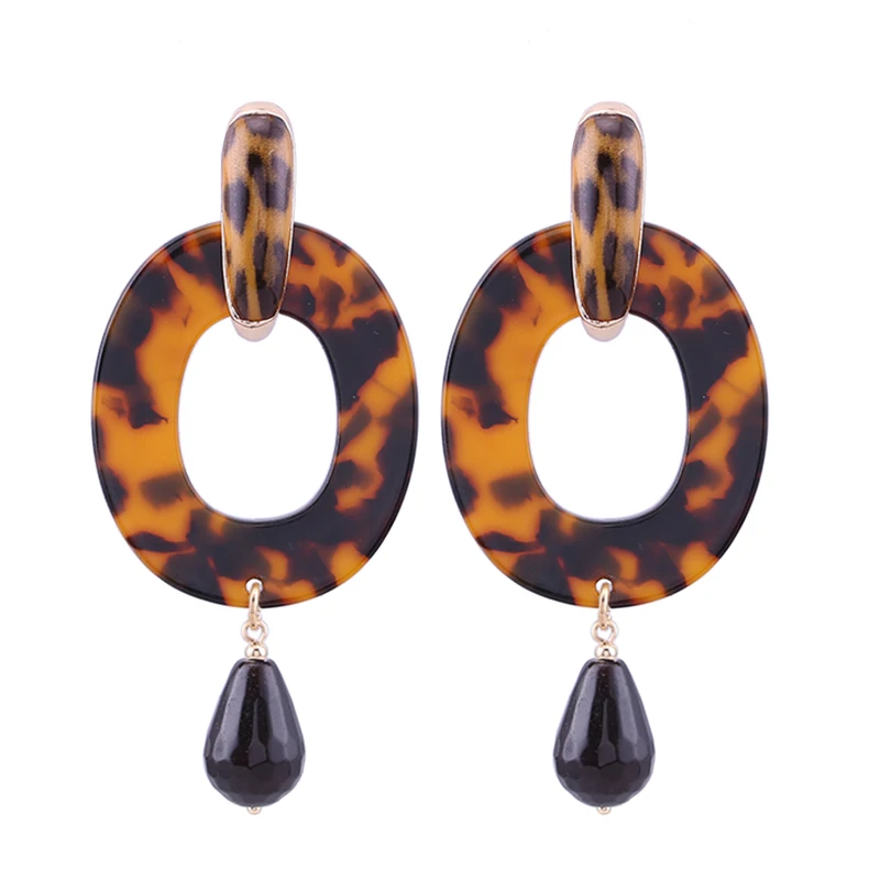Earrings for woman Dark Brown