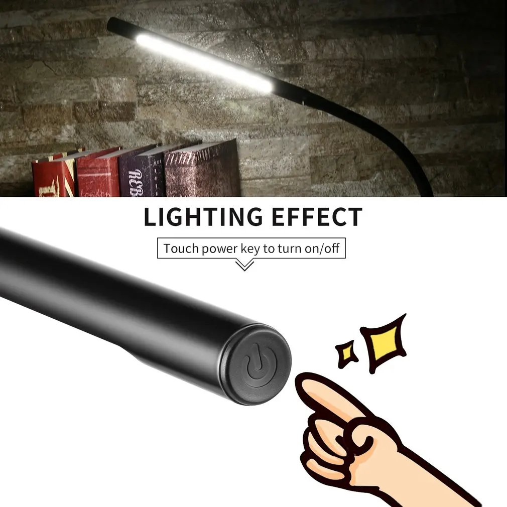 ICOCO LED Clip Lamp Desk Lamp Reading Lamp with Extra-long Flexible Neck and Touch Sensitive 4.5W 4000-4500K With Clamp
ICOCO LED Clip Lamp Desk Lamp Reading Lamp with Extra-long Flexible Neck and Touch Sensitive 4.5W 4000-4500K With Clamp