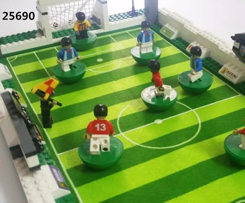 25690 Model building kits compatible with lego city football series 199 3D blocks Educational model toys hobbies for children 01
25690 Model building kits compatible with lego city football series 199 3D blocks Educational model toys hobbies for children 01