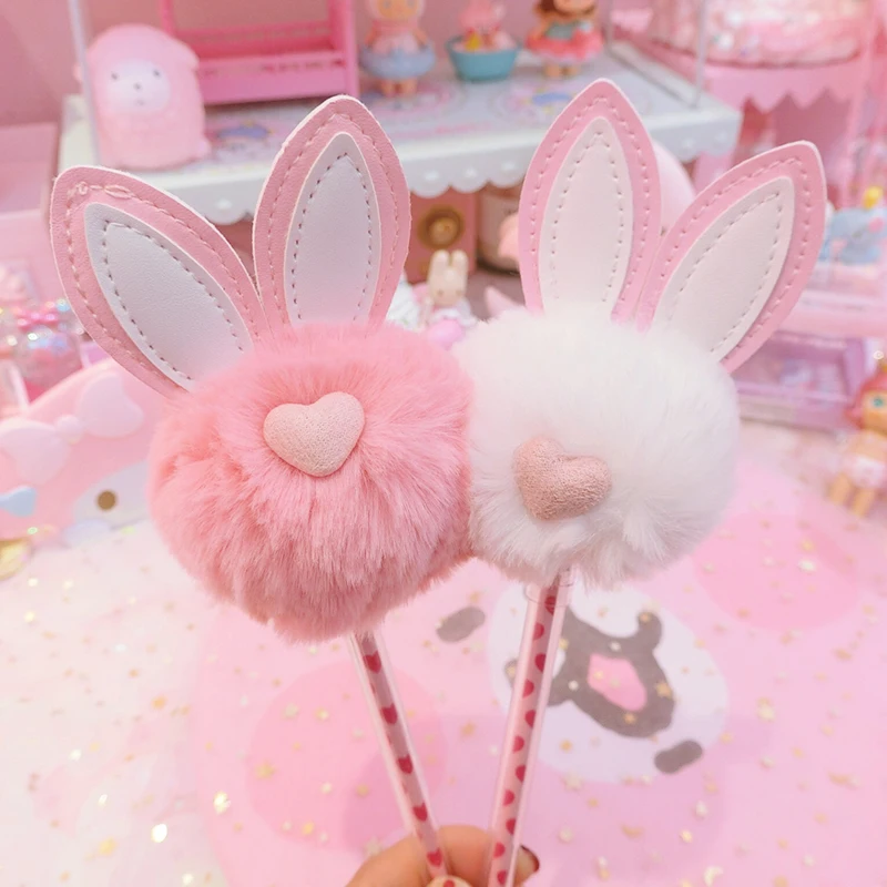 1pc Lovely Soft pink white Rabbit stuffed plush Toys Signature pens for girls gifts
1pc Lovely Soft pink white Rabbit stuffed plush Toys Signature pens for girls gifts