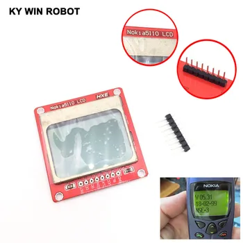 LCD Module Display Monitor White Backlight Adapter PCB 84*48 84x48 Nokia 5110 Screen For Arduino Controller 3.3V Dot Matrix Digi
LCD Module Display Monitor White Backlight Adapter PCB 84*48 84x48 Nokia 5110 Screen For Arduino Controller 3.3V Dot Matrix Digi